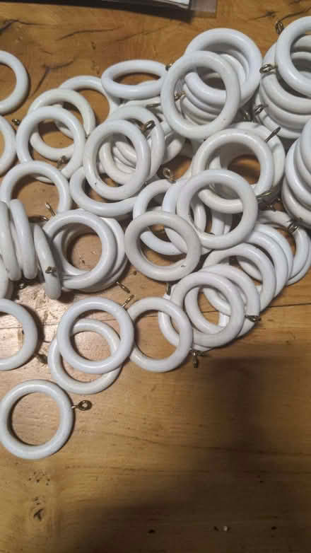 Photo of free Curtain rings (Lake End SL6) #3