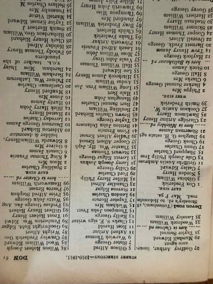 Photo of free Kelly’s directory - Tottenham and Edmonton 1910-1911 (Enfield EN2) #4