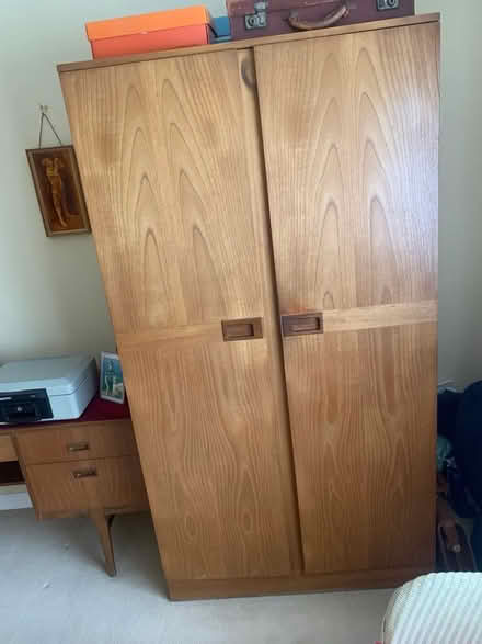 Photo of free Solid teak wardrobes x 2 (Mickleover DE3) #1