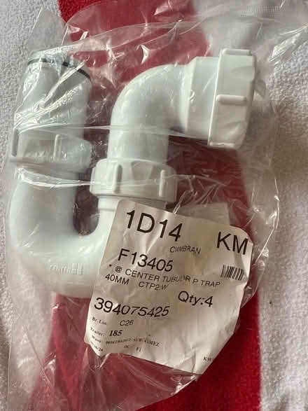 Photo of free 40mm Center Tubular P Trap (High Wycombe HP13) #1