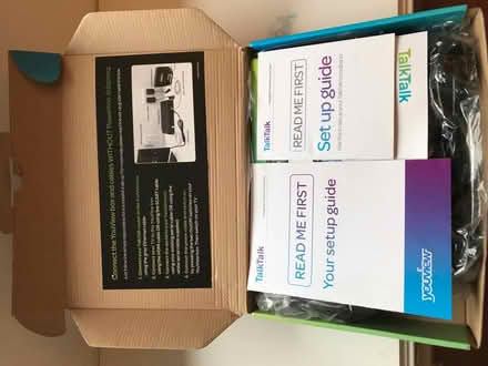 Photo of free 2 Talk Talk routers and equipment to set up broadband unused (New Barnet N20) #3