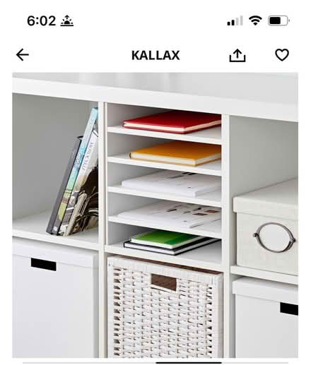 Photo of free IKEA Kallax shelf insert (Carkeek) #4
