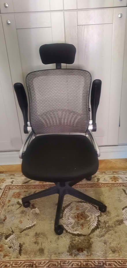 Photo of free Black Desk Chair (Low Fell NE9) #3