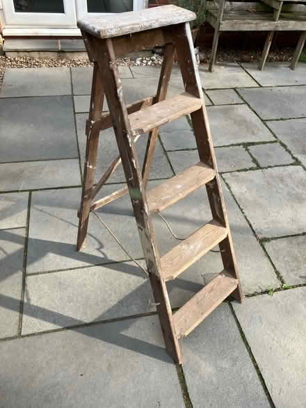 Photo of free Wooden Step Ladder (Middlewood S6) #1