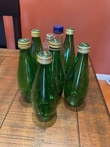 Photo of free Glass bottles #1