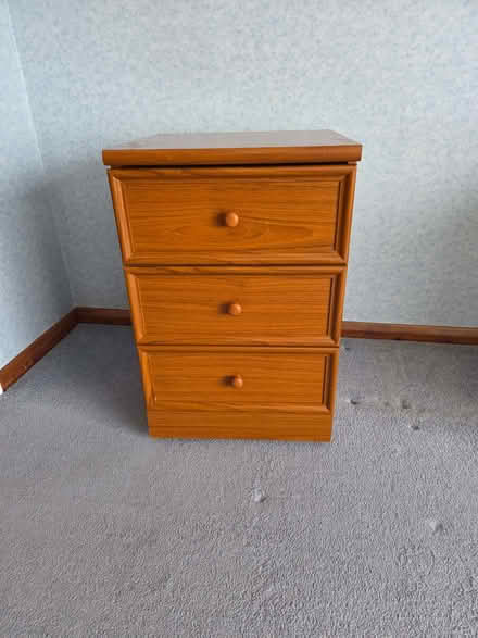 Photo of free Chest of drawers/bedside unit (Bluebell Hill ME5) #1