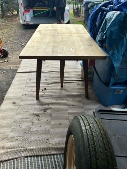 Photo of free Sturdy unique table (Eugene, or) #3