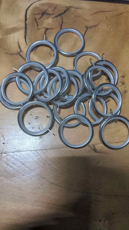 Photo of free Curtain rings (Lake End SL6) #4