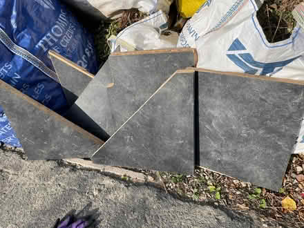 Photo of free X6 Slate grey coloured kitchen surface offcuts (Northaw EN6) #1