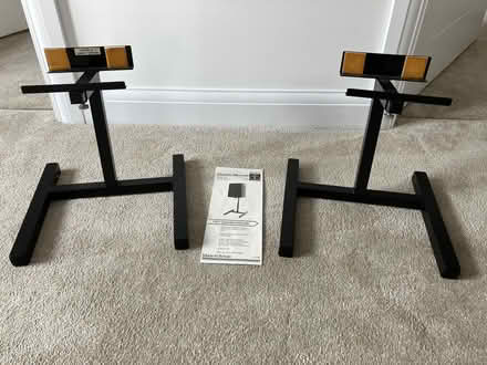 Photo of free Pair of Floor Mounting Hi Fi Speaker Stands (Overton RG25) #2
