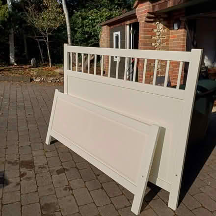 Photo of free Ikea Hemnes double bed frame (Kings Langley) #1