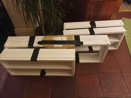 Photo of free Sturdy metal double bed base (Wymondham) #3