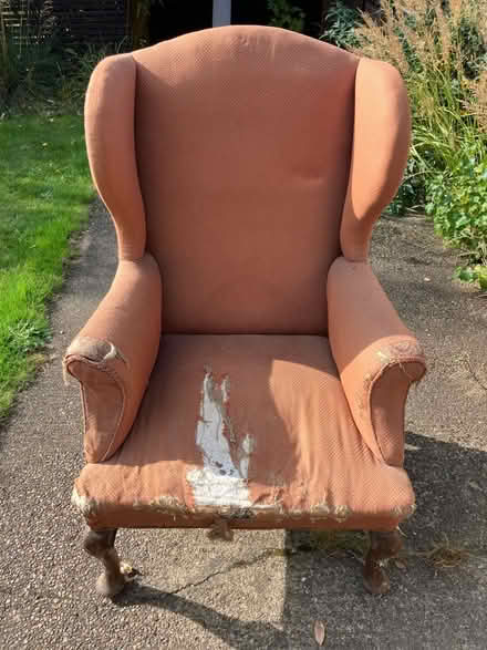 Photo of free Old armchair - needs reupholstering (Old Basford NG5) #1