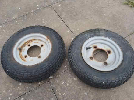 Photo of free Trailer Wheels 3.50-8 (Leominster) #1