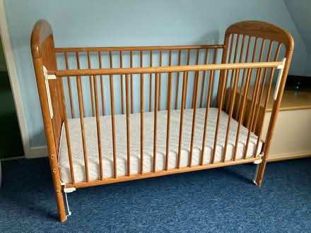 Photo of free Cot with mattress (Dursley GL11) #1