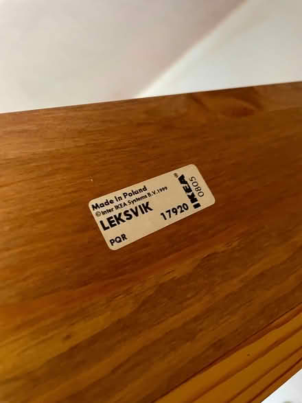 Photo of free Bookcase (IKEA LEKSVIK) (Washington NE38) #3