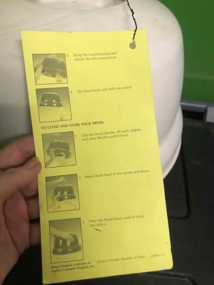 Photo of free Cool vintage hair dryer (East Flatbush) #2