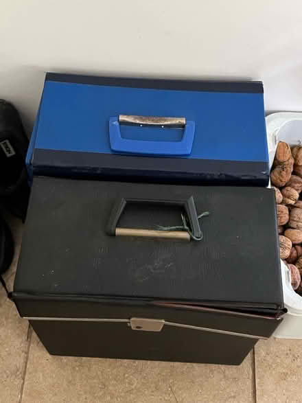 Photo of free 2 xLP cases of vinyl records (Ketton PE9) #1