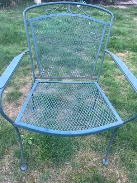 Photo of free 5 iron garden chairs (Buckhurst hill IG9) #1