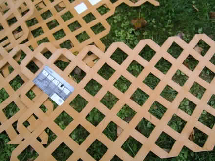 Photo of free Vinyl Latice 2' X 4' (New Fairfield near Ball Pond) #1