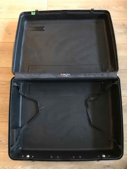 Photo of free 2 Delsey hard shell suitcases, with wheels (New Barnet N20) #2
