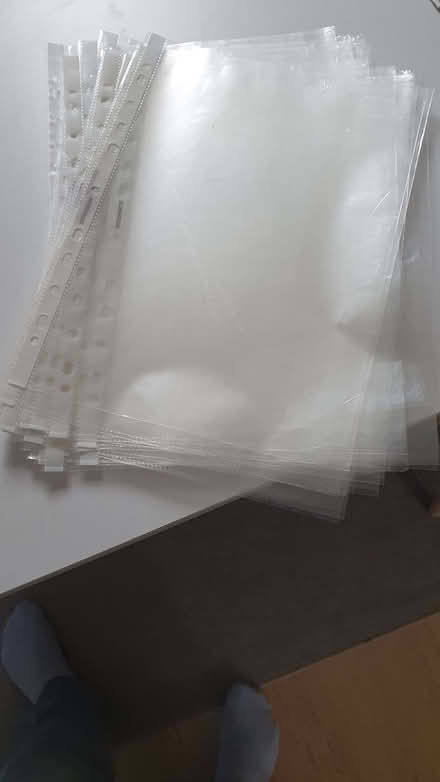 Photo of free Plastic pockets for filing (Parson's Heath CO4) #1