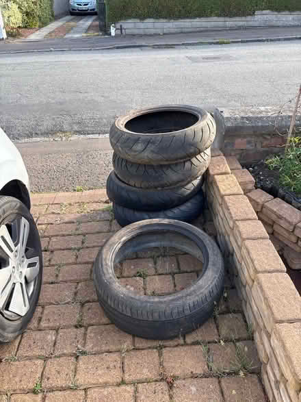 Photo of free Large tyres used as veg planters (Portobello EH15) #1