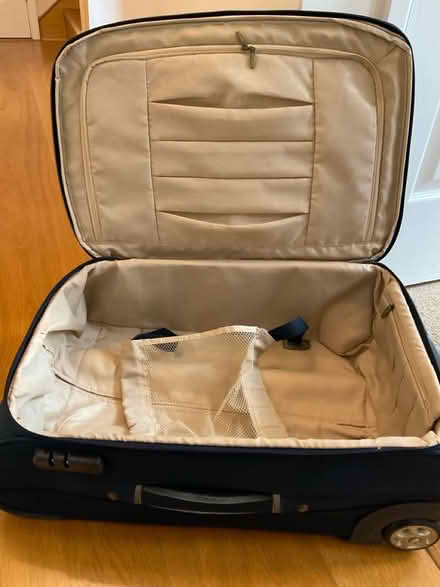 Photo of free Suitcase, small 2 wheeled (Letchworth Lordship estate) #3