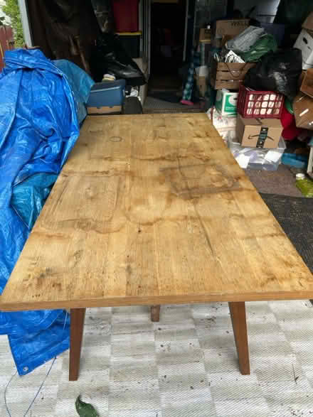 Photo of free Sturdy unique table (Eugene, or) #2