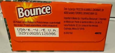 Photo of free Bounce Dryer Sheets (West San Jose 95128) #3