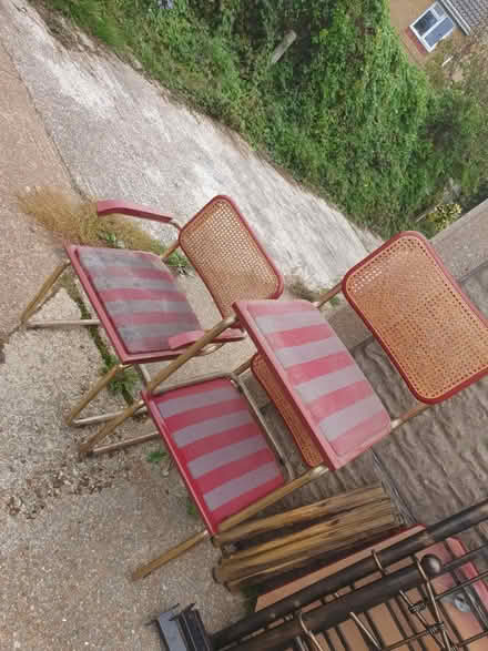 Photo of free 6 chairs and red top table (Shoreham by sea BN43) #2
