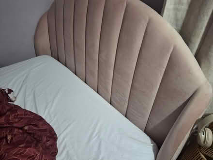 Photo of free Next blush ottoman bedframe (Horsham) #4