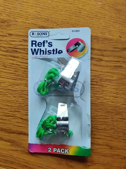 Photo of free 2 X whistles (Westbourne Park W11) #1