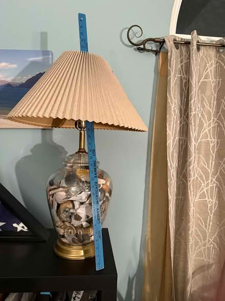 Photo of free seashell lamp (Somerset, NJ) #2
