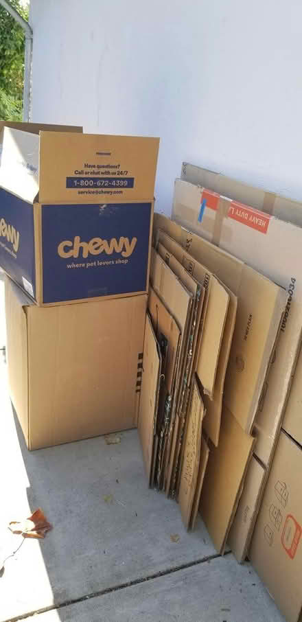 Photo of free Boxes and packing paper (Lawrence & 101) #1