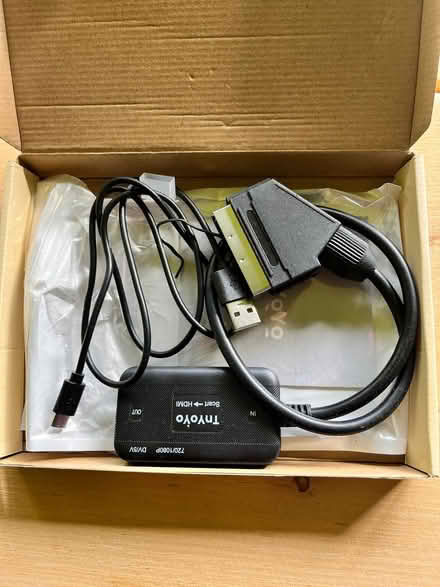 Photo of free Scart to HDMI cable (Hillcliffe WA4) #2