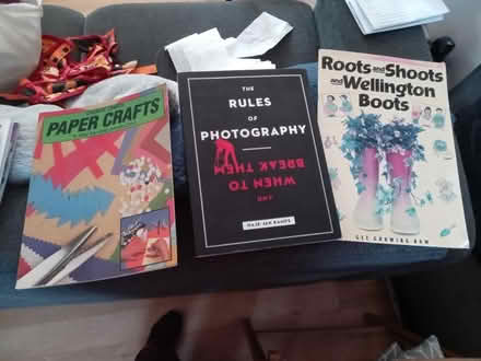 Photo of free 3 books (Hanworth TW13) #1