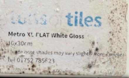 Photo of free 15 tiles 30cmx10cm (Lochfield Paisley) #1