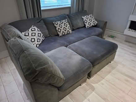 Photo of free L couch (Lucan) #1