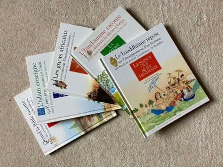 Photo of free 5 non-fiction books in French on world religions (Leckhampton GL53) #1