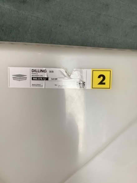 Photo of free IKEA white under bed storage units (Overslade CV22) #4