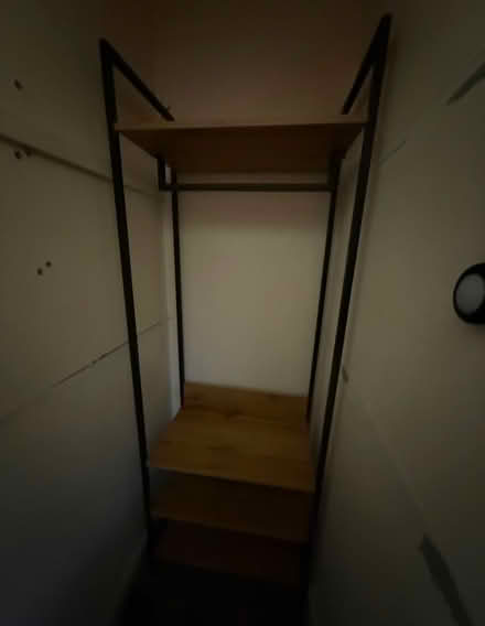 Photo of free Open wardrobe with shelves (Gorton M18) #1