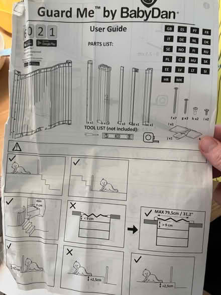 Photo of free Guard me by BabyDan baby gate (London NW5) #3