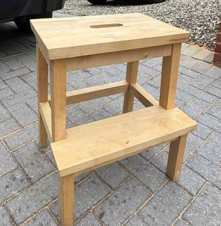 Photo of free Wooden Stool (OX2) #2