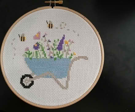 Photo of free Gardening themed cross stitch (E3) #1