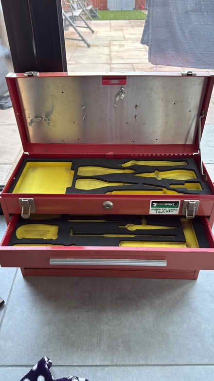 Photo of free Metal Tool box with draws (Bispham FY2) #1