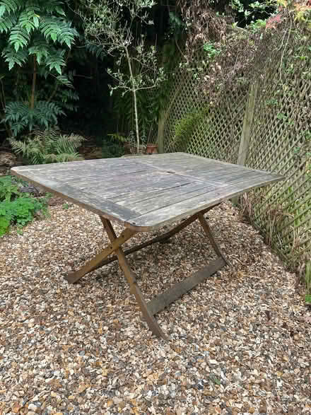 Photo of free Teak garden table (Critchill BA11) #1
