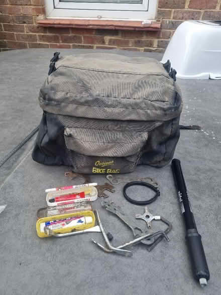 Photo of free Pannier and other bike bits (Coldean BN1) #1