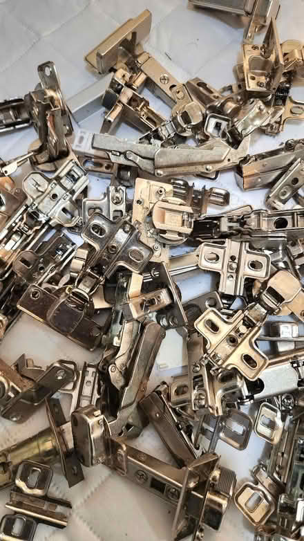 Photo of free Cabinet hinges (Danforth and Greenwood) #1