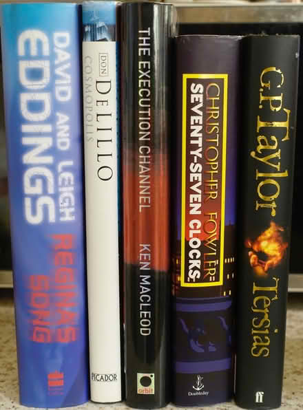 Photo of free Five hardback books - Science Fiction and Literary Fiction (Kingsway) #2